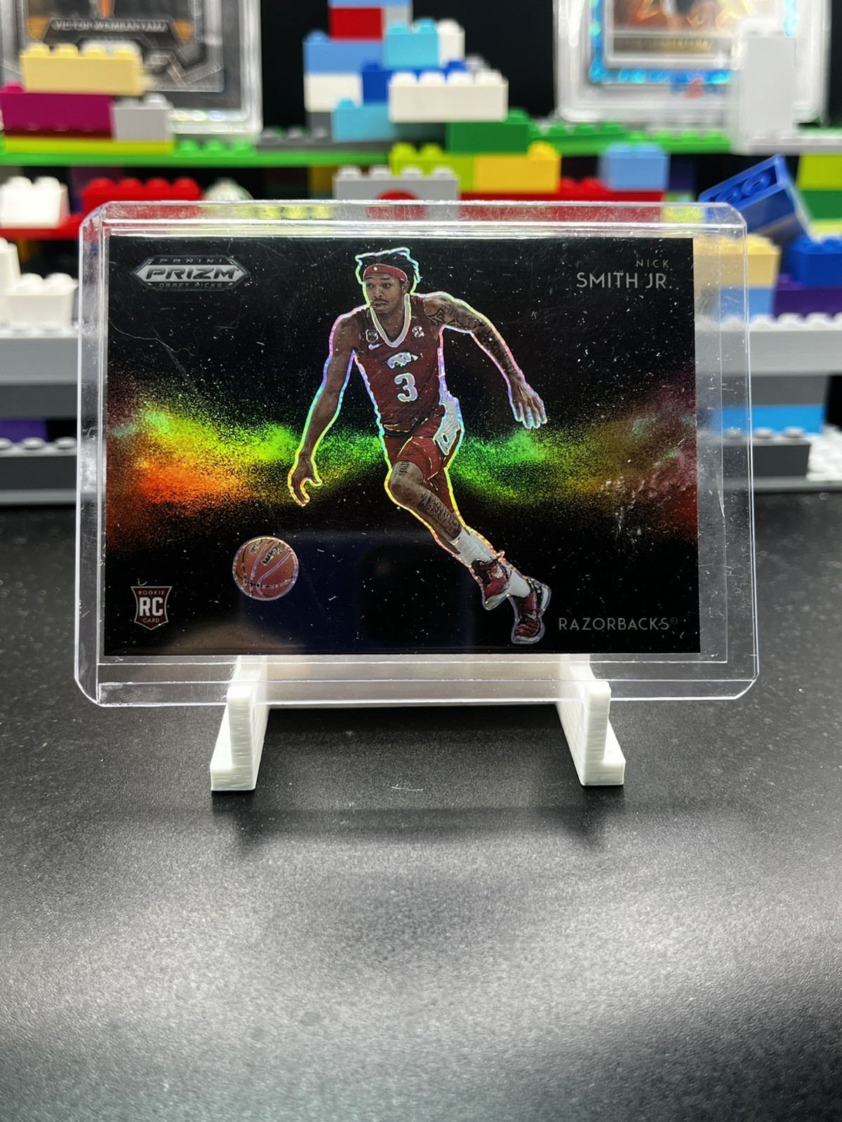 2023-24 Prizm Draft Picks Nick Smith Jr Color Blast SSP Case Hit