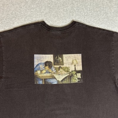 Rare FA Hockey Skateboards Coke Dad Faded Black T-Shirt XL Jason Dill Quasi AVE