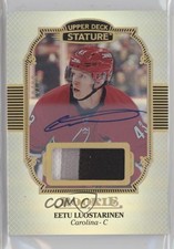 2019 Stature Rookies Portrait Variant 10/33 Eetu Luostarinen #109 Patch Auto ev1