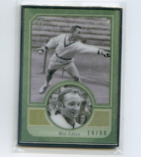 2020 Topps Transcendent Tennis ROD LAVER #1 SILVER FRAMED #14/50