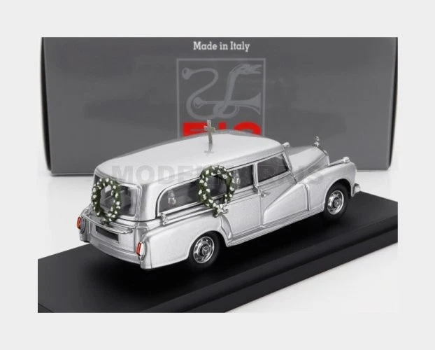 RIO-MODELS 4739 MERCEDES BENZ - 300D HEARSE - CARRO FUNEBRE - FUNERAL CAR 1960 - - Immagine 2 di 2