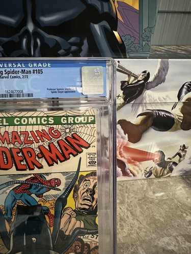 Amazing Spider-Man #105 CGC 9,6 páginas blancas (1972 Marvel) - Imagen 4 de 12