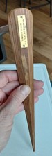 wooden Letter Opener, Vintage, made with Wood from the SS Great Britain,