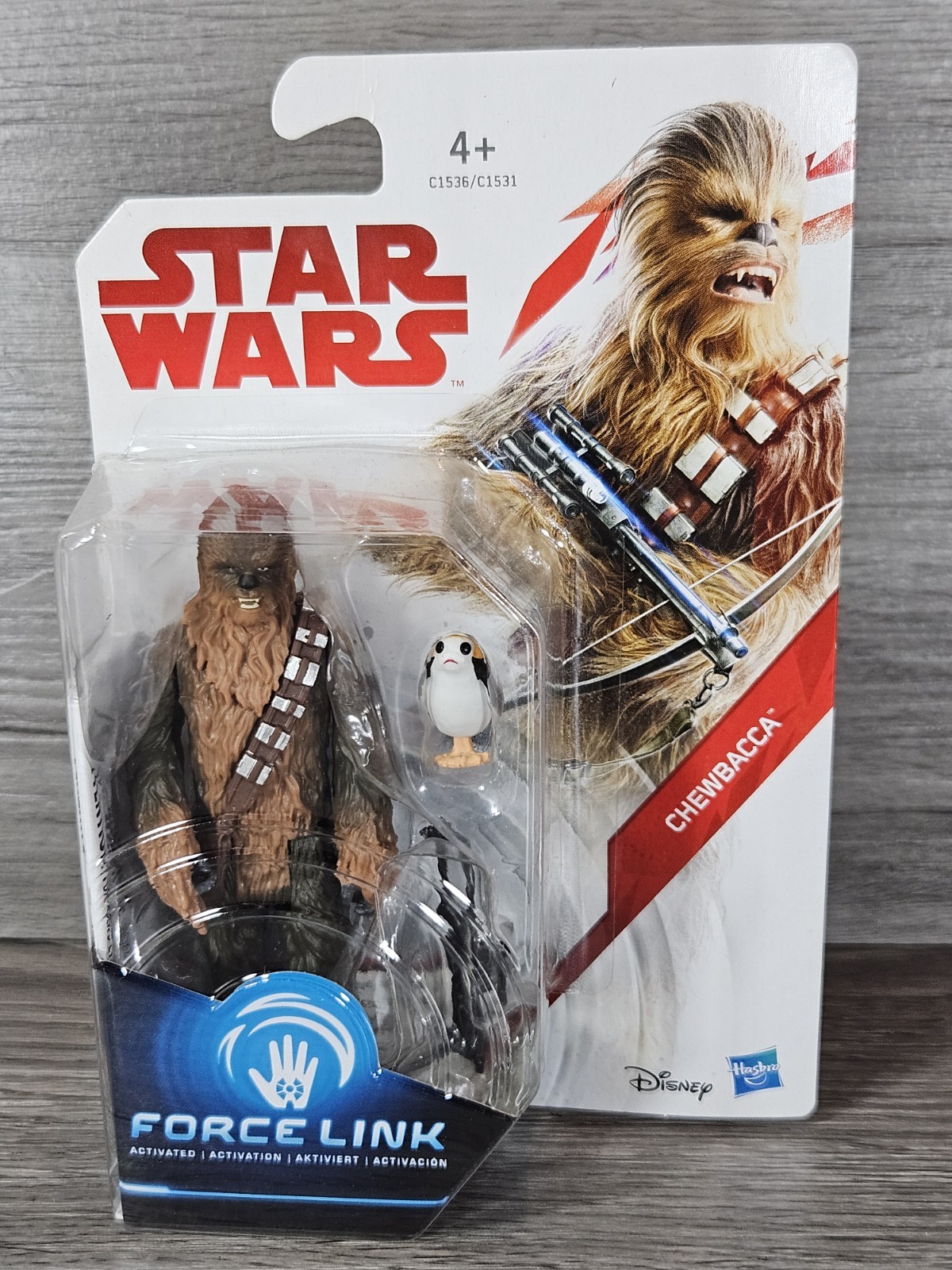 Star Wars Chewbacca Force Link Figure 3.75” Hasbro Solo Movie NEW Sealed