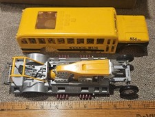 Vtg 1970 Tom Daniel Scool Bus Dragster Built Model Kit Broken Good Project.