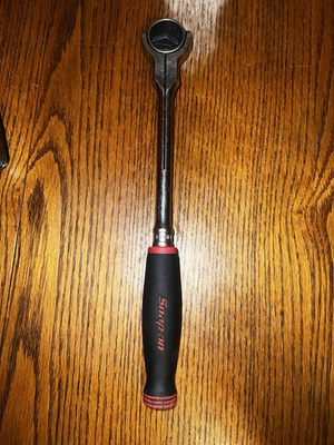 #ad Snap on Tools 3 8quot; Drive Soft Grip Round Swivel Head Ratchet FHNF100 $117.95
