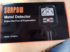 SUNPOW Metal Detector Enjoy The Fun of Exploration Modes, OT-MD13 New, Opened