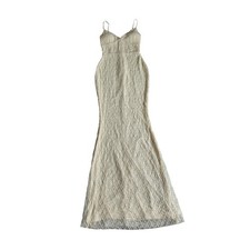NWT Windsor Kaylie V-Neck Bodycon Sequin Beaded Dress Womens S Formal Prom Gown