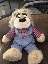 Vintage Real Talkin Bubba Bear Plush Stuffed Animal Tyco 1997 Tested  Working