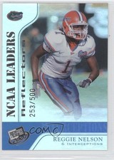 2007 Press Pass NCAA Leaders Reflectors 253/500 Reggie Nelson #67 9da