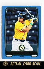 2012 Bowman Draft Picks &amp; Prospects #BDPP41 Bruce Maxwell Draft Picks Blue #/500