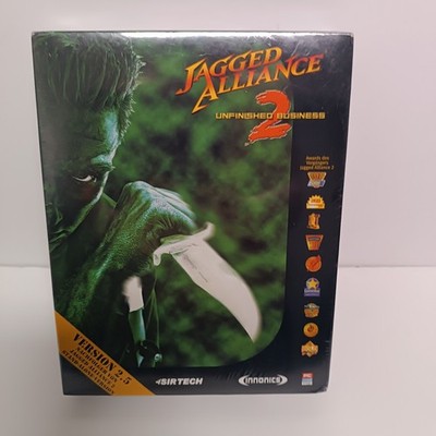Jagged Alliance 2: Unfinished Business | PC BigBox | Erstausgabe | Sealed | MINT