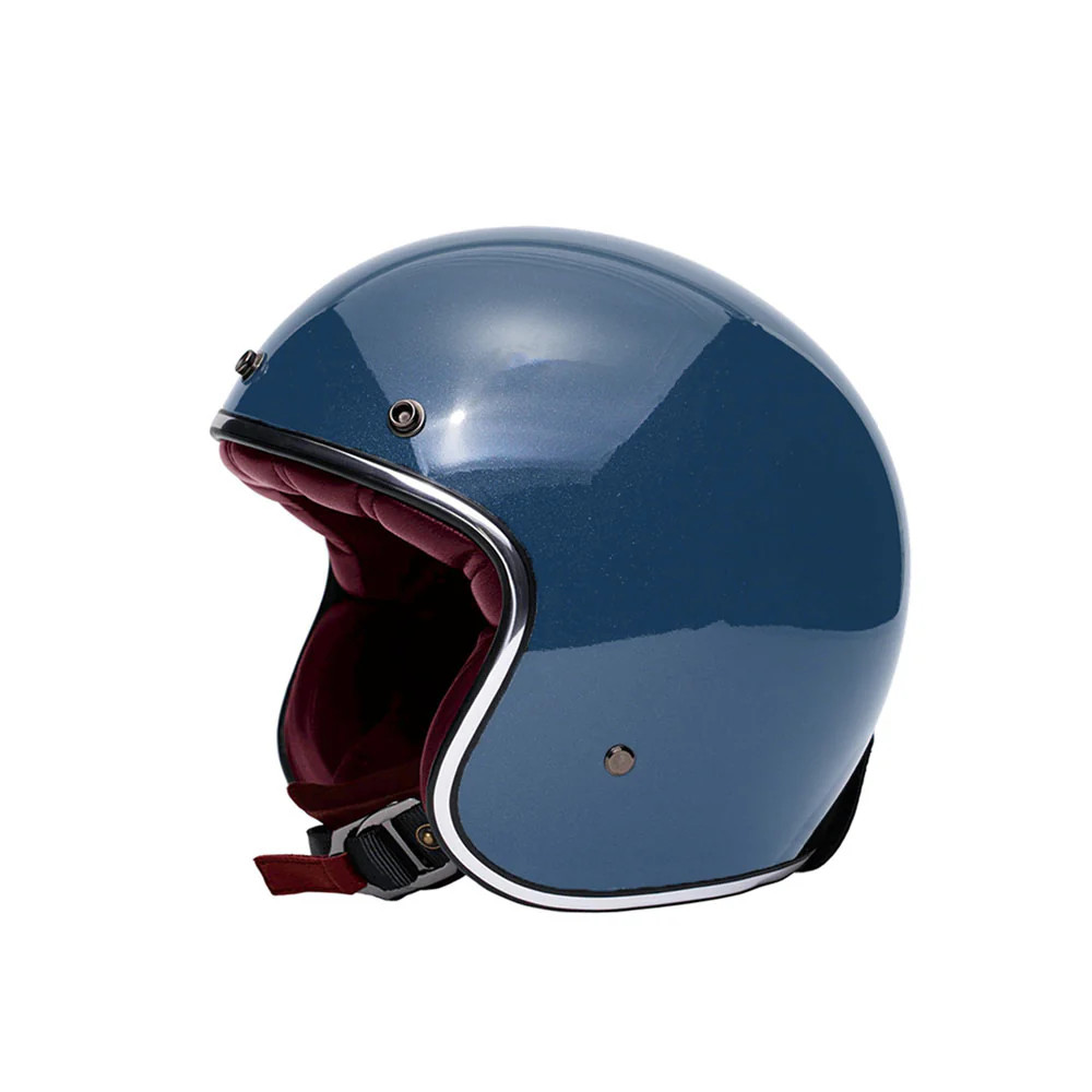 Jet THE CLASSIC Bleu Rouge XS avec calotte légère et intérieur ventilé