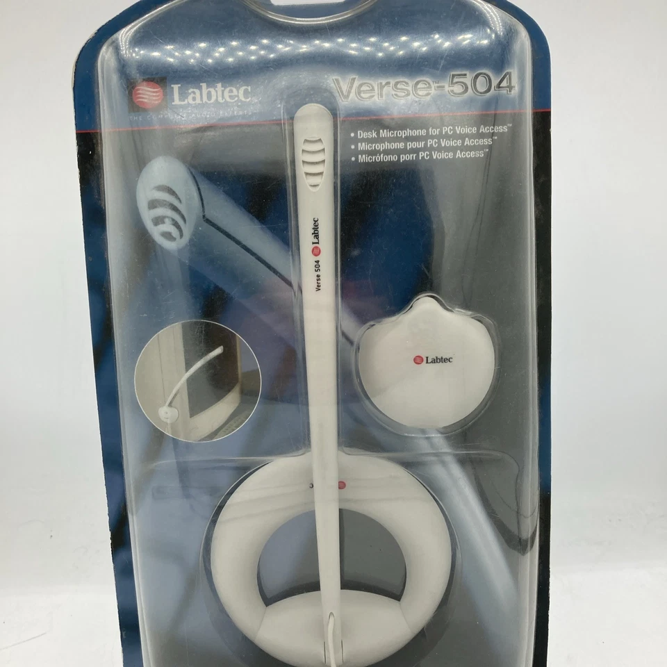 Labtec Verse-504 Desk Microphone for PC Voice Access - Image 2 of 4