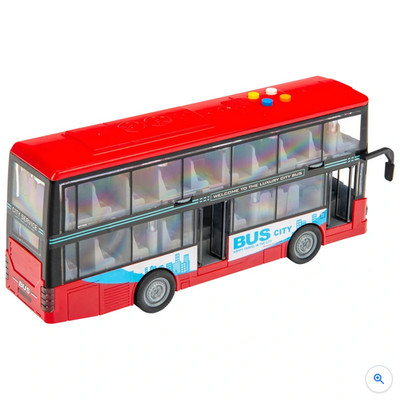 Bus-Auto-Spielzeug Doppeldecker Super Wheelz Spielzeugauto #169