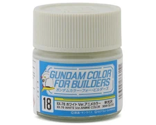 GSI Creos Mr. Hobby RX-78-2 MS Gundam White Acrylic paint 10ml SemiGloss GUZUG18