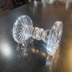 Waterford Crystal Knife Rest Clear Etched Vintage Glassware Collectible