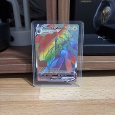 Kapu-Riki VMAX 166/163 Rainbow Kampfstile Pokemon Karte Deutsch 