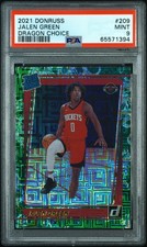 2001 Donruss - Jalen Green - Dragon Choice Rated Rookie SSP RC #209 MINT RARE!!