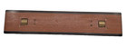 ANTIQUE VICTORIAN 12" MAHOGANY & BRASS ROLLING PARALLEL RULER MUSEUM QUALITY — photo 3