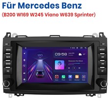 Per Mercedes-Benz Classe A/B/Vito W169 W639 W245 Autoradio Android BT GPS 2+32GB