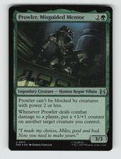 Marvel's Spider-Man: Eternal-Legal 17 Prowler, Misguided Mentor Foil Uncommon