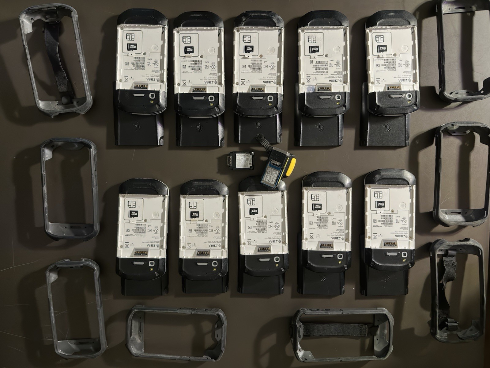 10x Zebra TC57HO + RS5100 Ring Scanner Complete Warehouse Solution DEALER READY