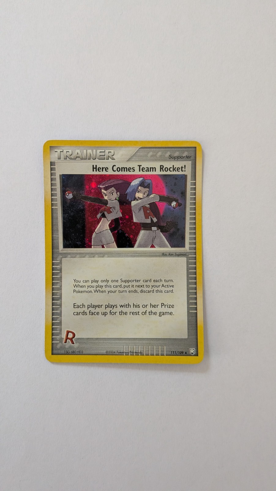 Here Comes Team Rocket! 111/109 Team Rocket Returns Holo