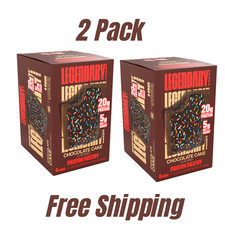Legendary Foods Protein Pastry Chocolate Cake 4x2 Pack Protein Snack Gluten...