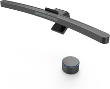 Curved Monitor Light Bar with Wireless Remote,Monitor Light Bar with Auto-Dimmin