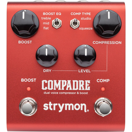Strymon Compadre Dual Voice Compressor and Boost Pedal