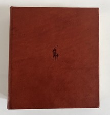 VINTAGE Polo Ralph Lauren Leather goods Photo Album 4x6 Never Used