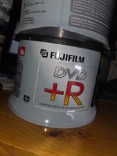 Fujifilm Blank DVD R, spindle of 50, 4.7GB, 120 Min., 1X to 16X Write Speed