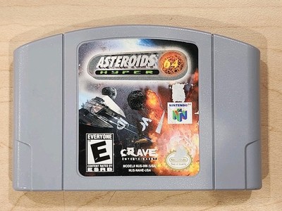 Astroids Hyper 64 (Nintendo 64) N64 Cartridge ONLY Pre-owned