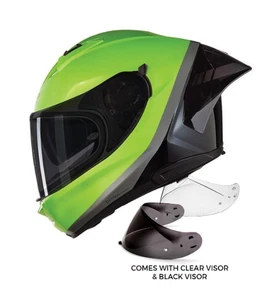 Nolan N60-6 Sport Vern Speciale 348 Yellow Gloss Full Face Motorcycle Helmet