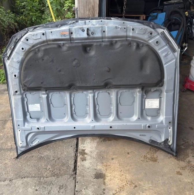 Capô Toyota 86 BRZ Scion FRS 2013-2020 preto carbono envolto fabricante de equipamento original - Imagem 2 de 3