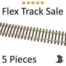 Atlas N Scale New 2026 Code 80 Super Flex Track 29.5" 5 Pcs 2500-5