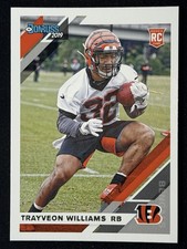 2019 Panini Donruss Trayveon Williams Cincinnati Bengals Rookie Card #293. rookie card picture