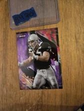 2024 TOPPS FINEST HOWIE LONG PURPLE REFRACTOR /200 LAS VEGAS RAIDERS B420