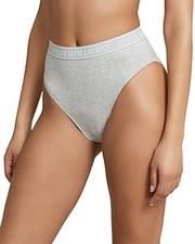 Polo Ralph Lauren Tanga Briefs Heather Gray, Organic Cotton Blend, S