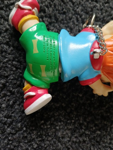 Rugrats Chucky Nickelodeon Keychain Figure Toy & Torch 1997 Working RARE - Picture 8 of 8