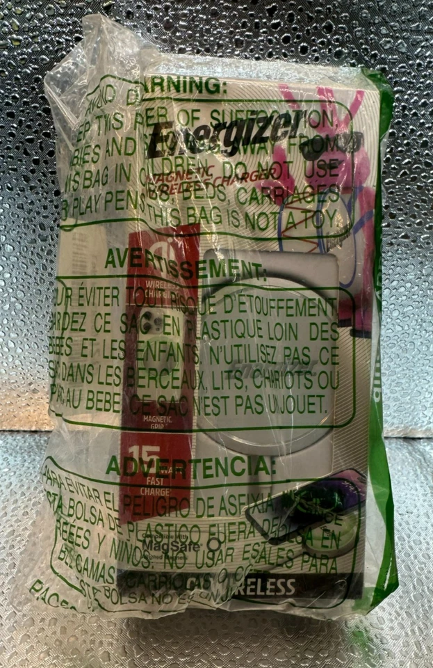 Carregador sem fio Energizer Qi 15W almofada de carga rápida compatível com MagSafe USB C - Imagem 2 de 4