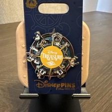 Disney DCL Disney Cruise Line Treasure Spinner Character Pin