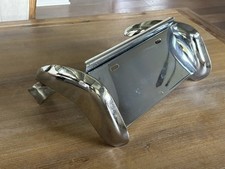 1958 1959 1960 1961 1962 Corvette Front Bumper Bumperettes License Plate Bracket 1958 1959 1960 1961 1962 Corvette Front Bumper Bumperettes License Plate Bracket