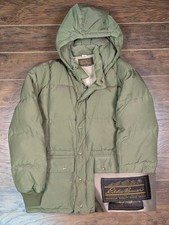 Eddie Bauer Men's Vtg 70's Goose Down Puffer Jacket USA Made Quilted Size Large