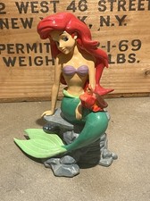 Statua statuina ceramica Disney Sirenetta Principessa Ariel mensola 6”