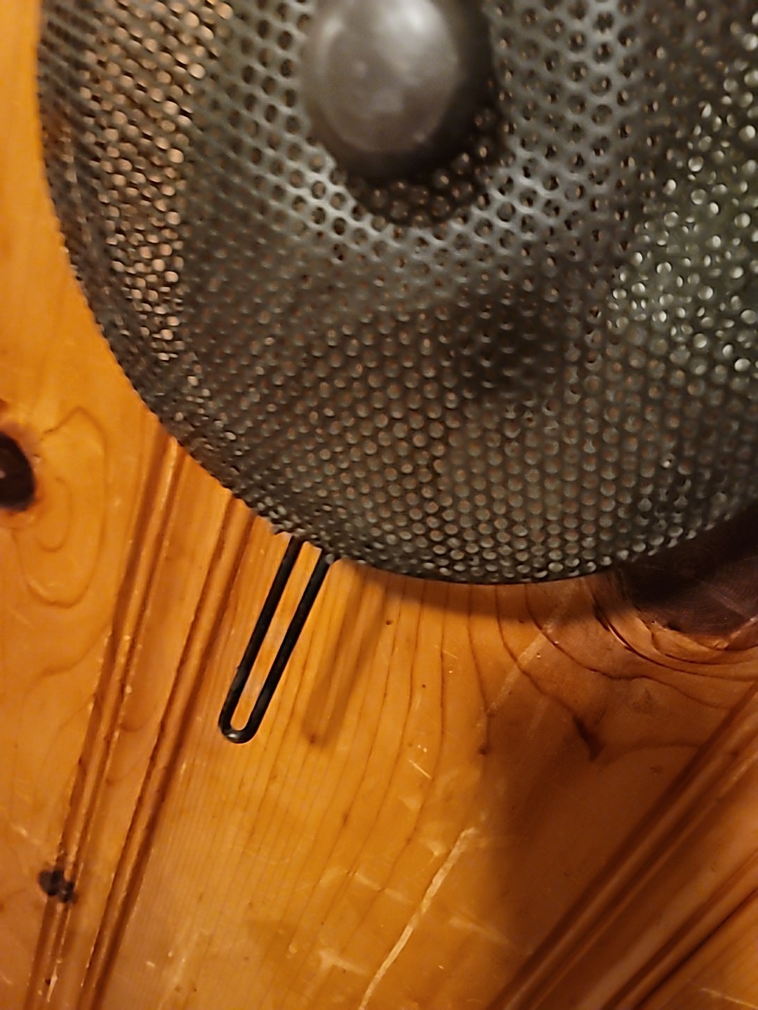 Vintage 31" Long Handled Popcorn Popper Basket with Wood Grip Mesh Stove Top