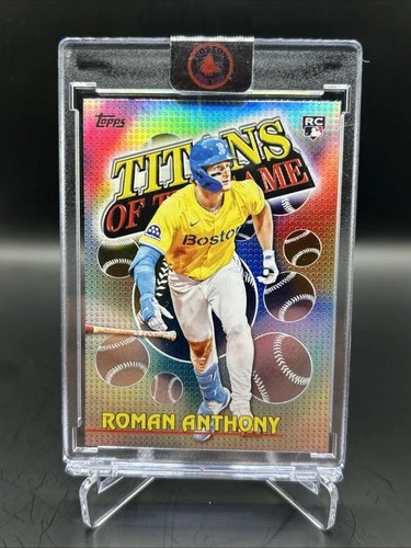 ROMAN ANTHONY  RARE ROOKIE RC REFRACTOR TOPPS  INVESTMENT CARD RED SOX MINT