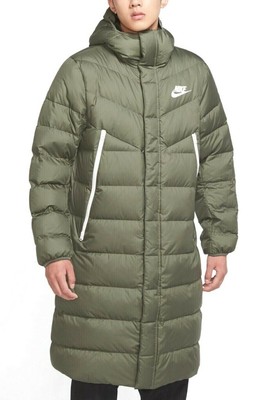 nike down long parka