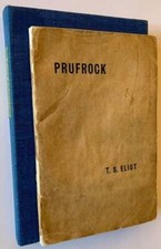 T S Eliot / Prufrock and Other Observations 1st Edition 1917